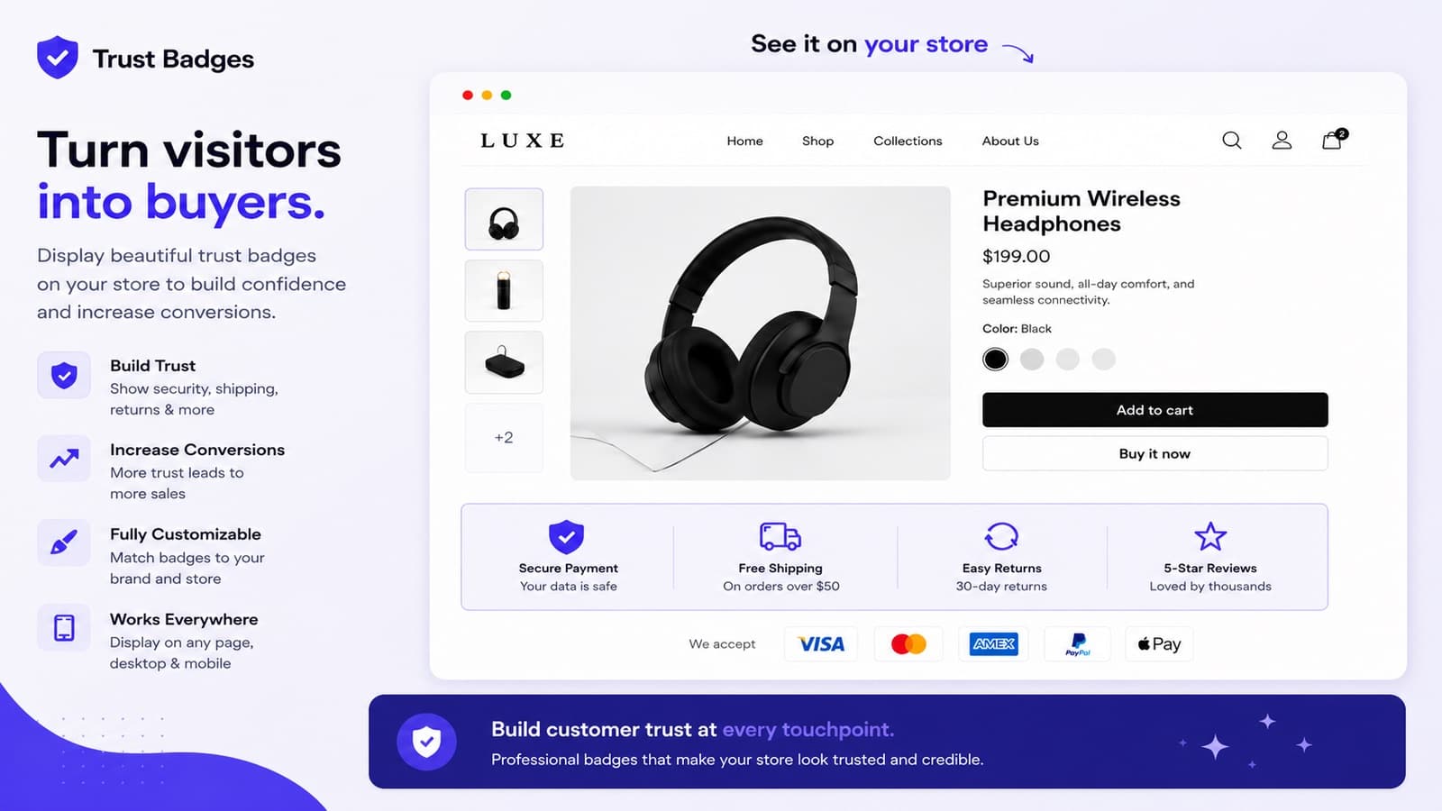 Trustify: Turn visitors into buyers