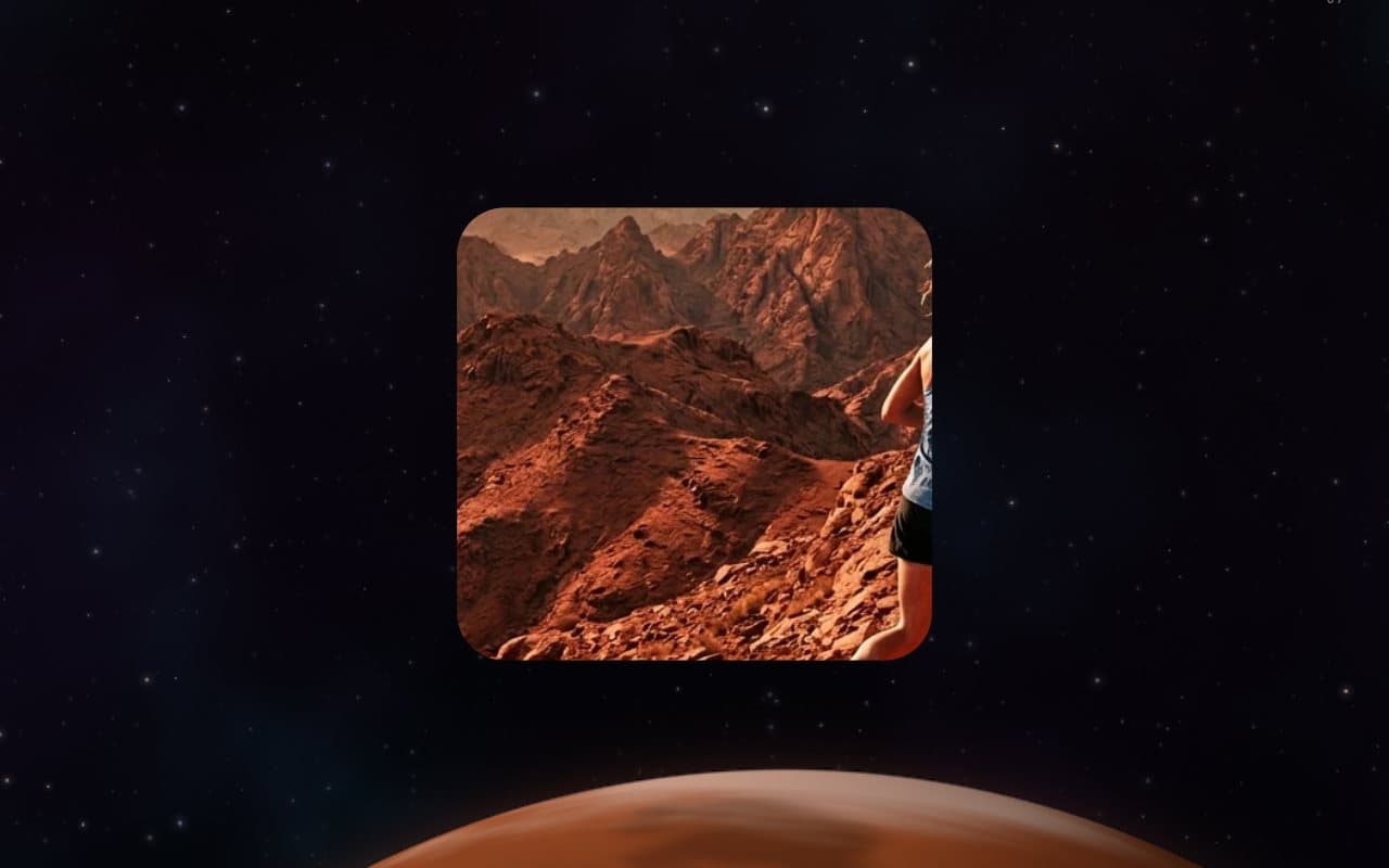Image banner with the window effect