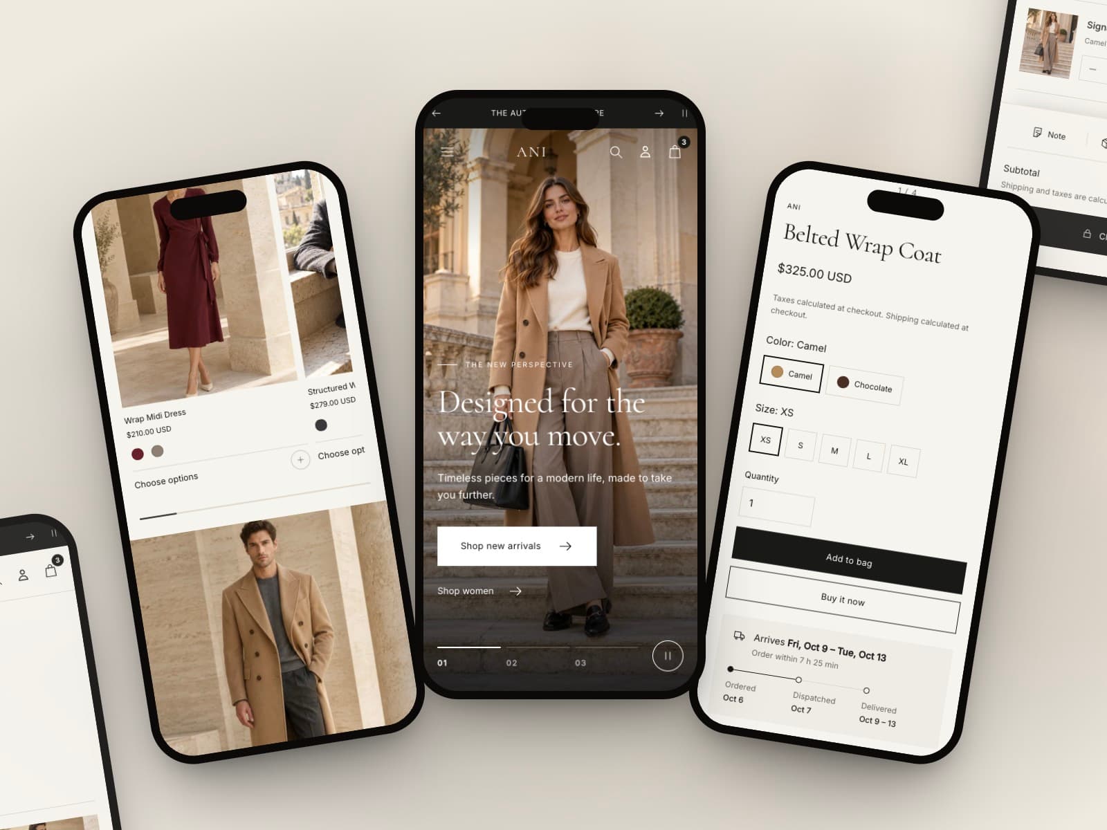 Ani preset: Designed for mobile shoppers